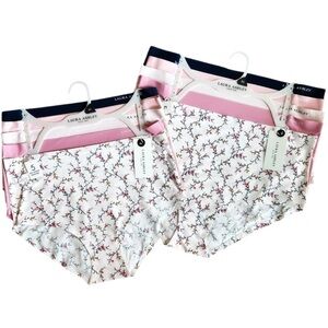 Laura Ashley 5-PK No-Show Panties